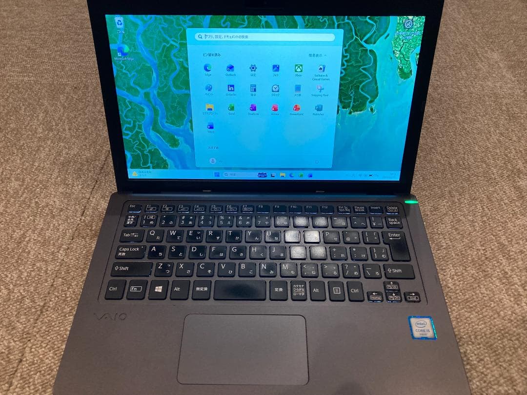VAIO 軽量ノートi5 windows11 MS.Office2021