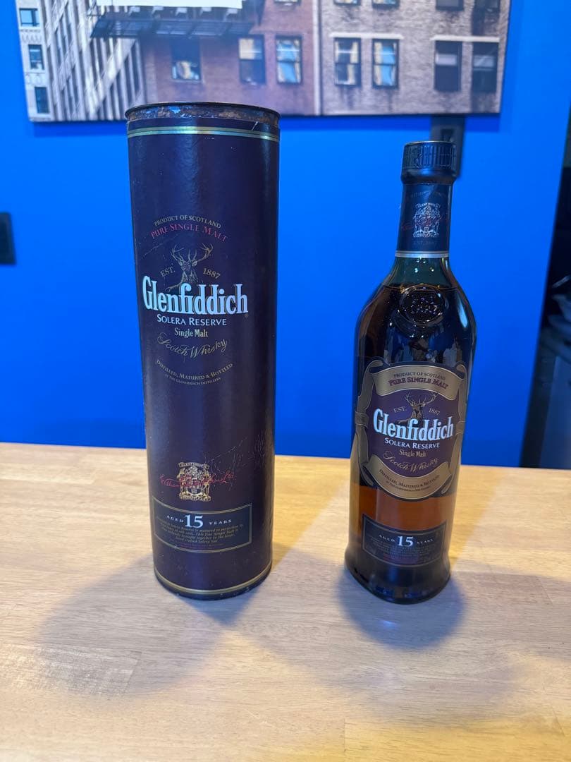 Glenfiddich Solera Reserve 15年 750ml缶入り