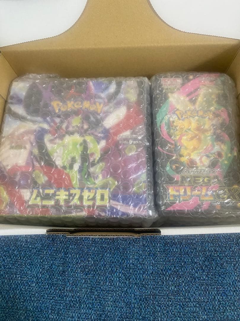 ムニキスゼロ MEGAドリームex BOX シュリンク付 ポケモンカードゲーム