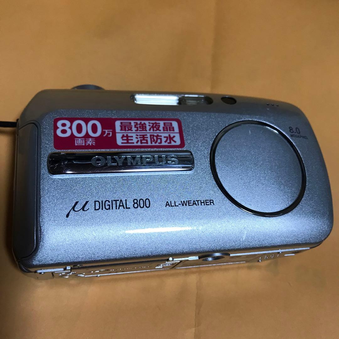 【美品】OLYMPUS μ DIGITAL 800 ALL-WEATHER