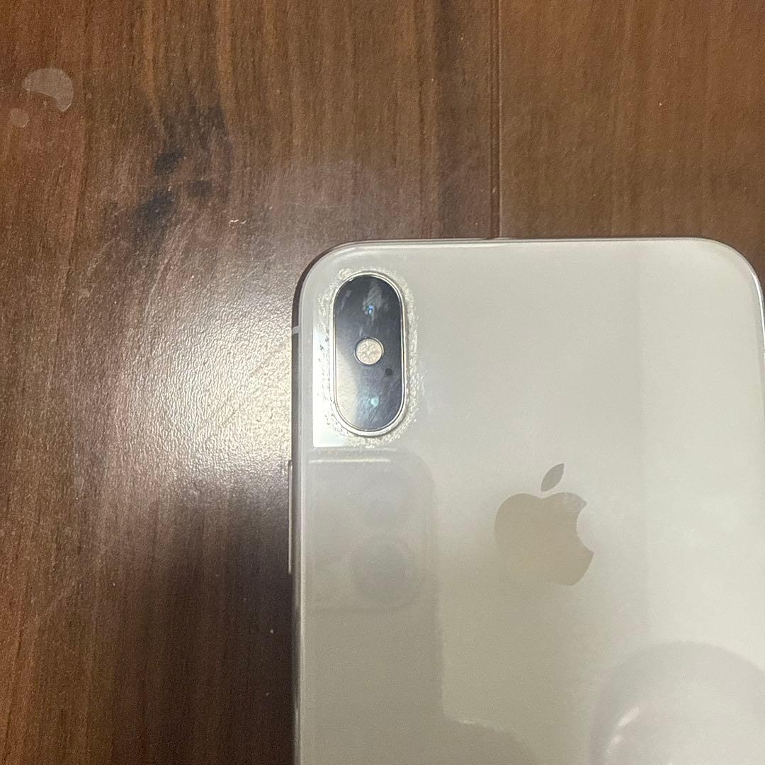 Apple iPhone X シルバー 本体 箱付き