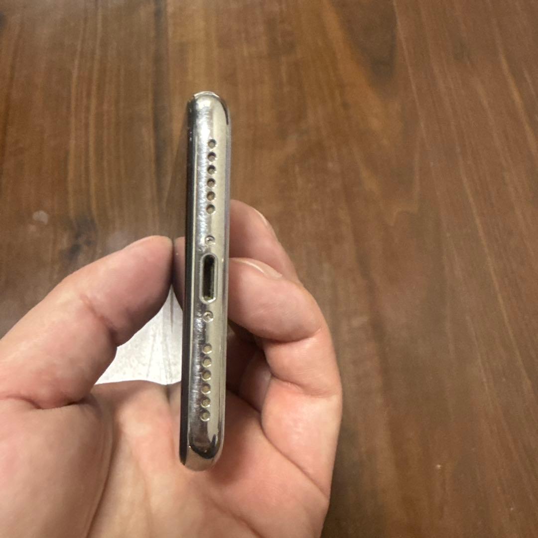 Apple iPhone X シルバー 本体 箱付き