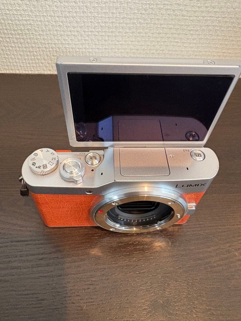 パナソニック LUMIX DC-GF9 ミラーレス一眼　オレンジ