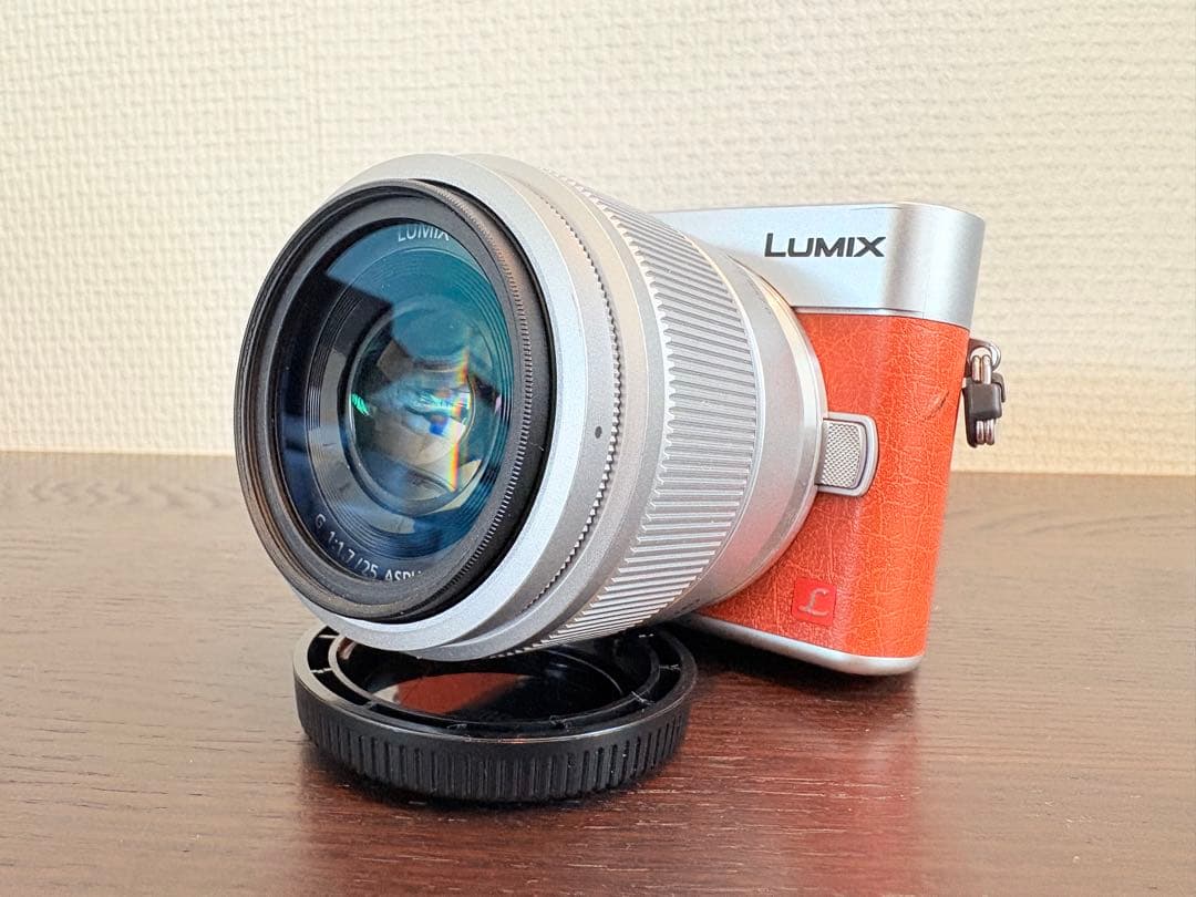 パナソニック LUMIX DC-GF9 ミラーレス一眼　オレンジ