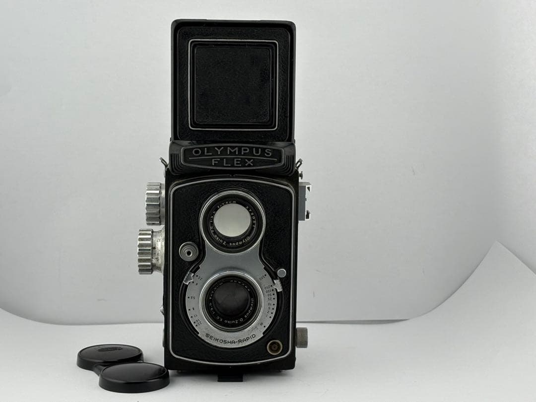★オリンパスOLYMPUS Flex 二眼レフフィルムカメラ