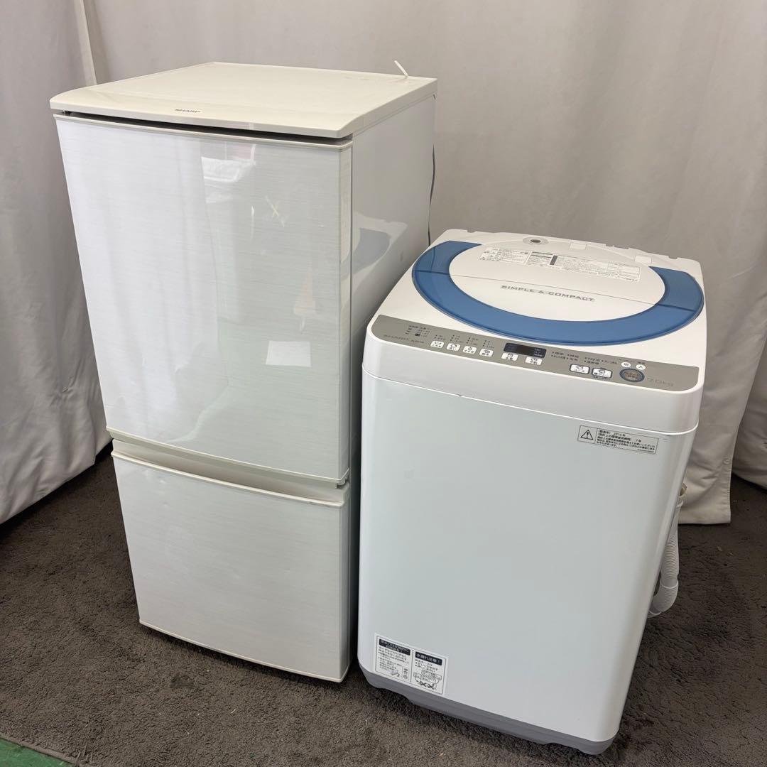 Y980　冷蔵庫　洗濯機　一人暮らし　SHARP　大きめセット　安い　設置無料