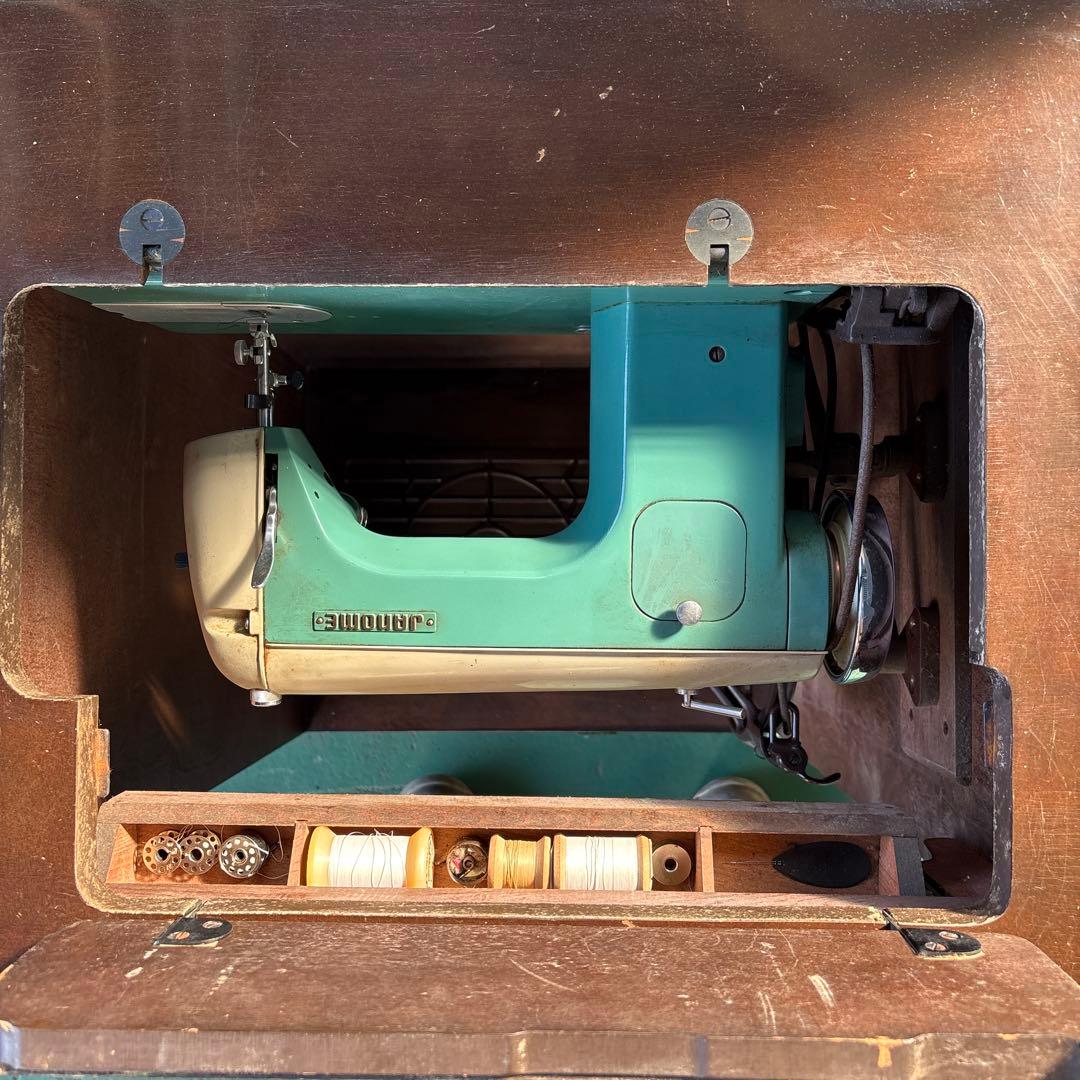 JANOME ツートンカラー ジャノメミシン ジャンク vintage 50s