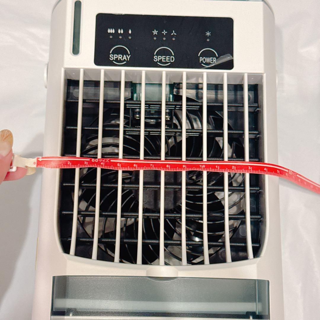 ★ 冷風機 冷風扇 ミニクーラー 大容量 小型 卓上冷風機 強力送風