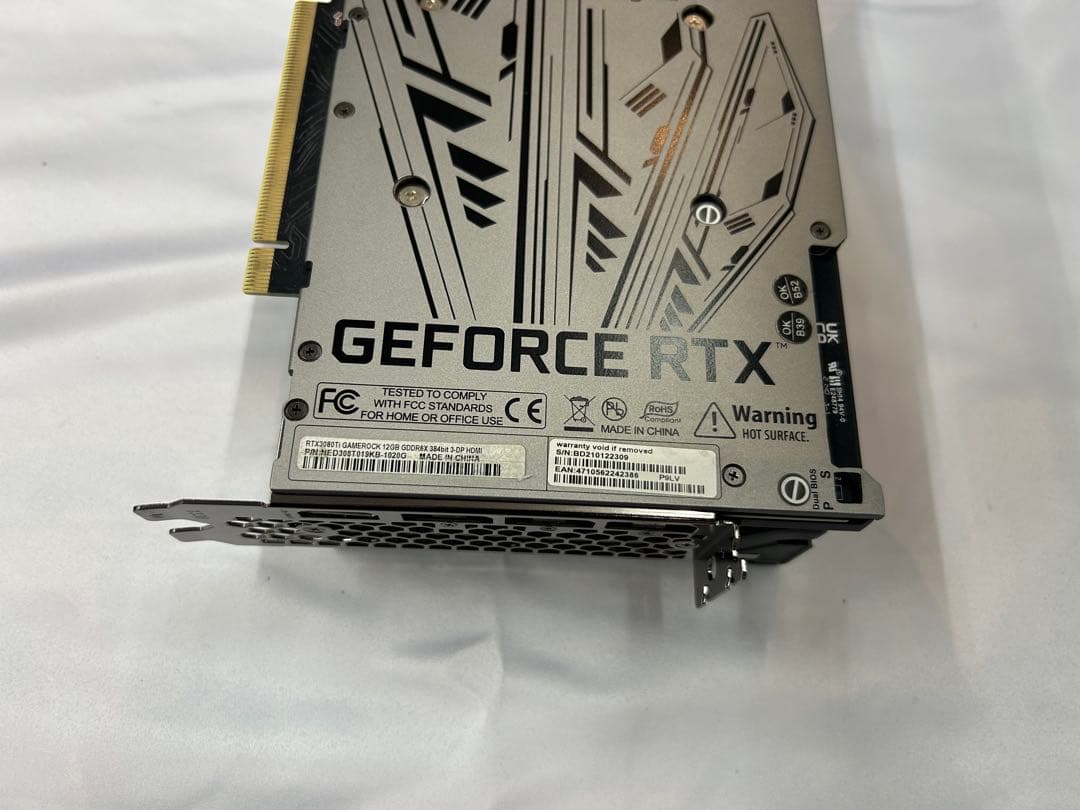 【美品】 RTX 3080 Ti GameRock 12GB 【本体のみ】