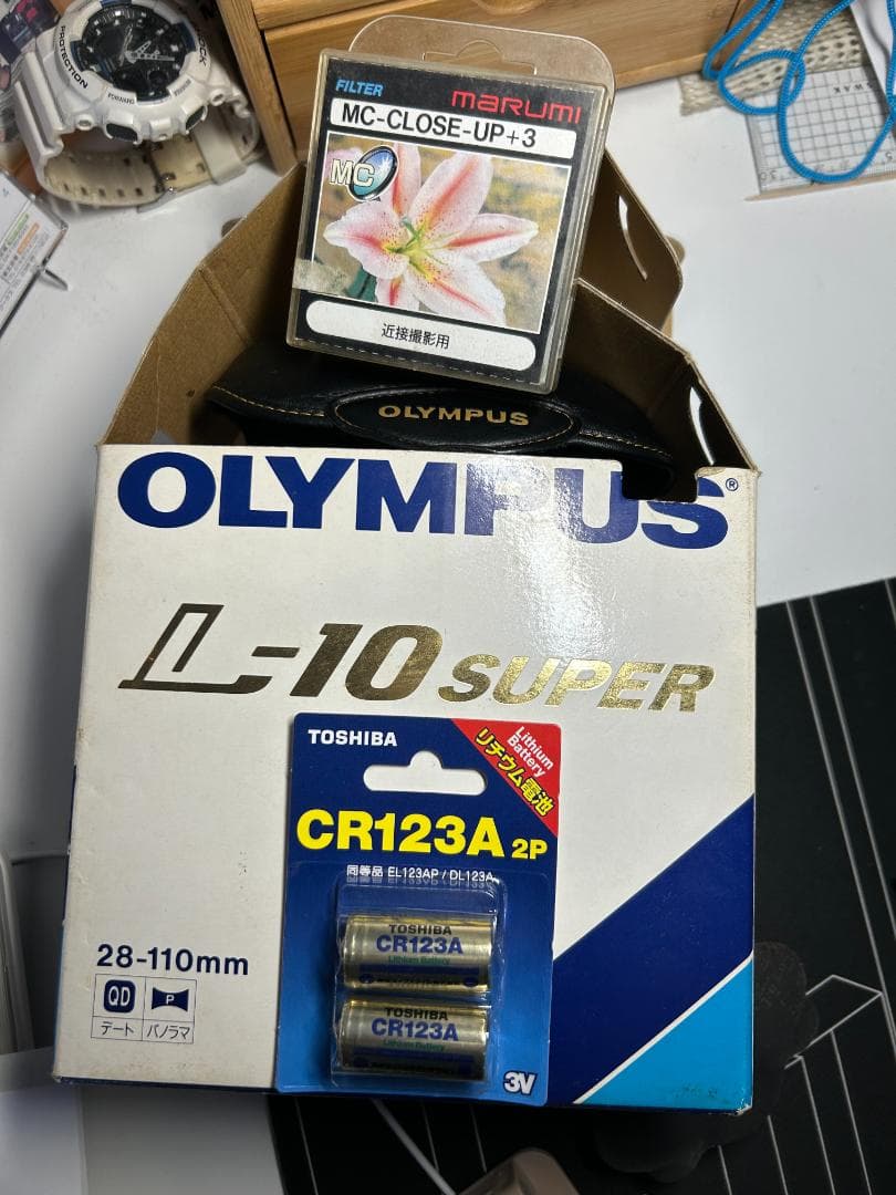 【動作済】Olympus L-10S コイデ保証書・マクロ付