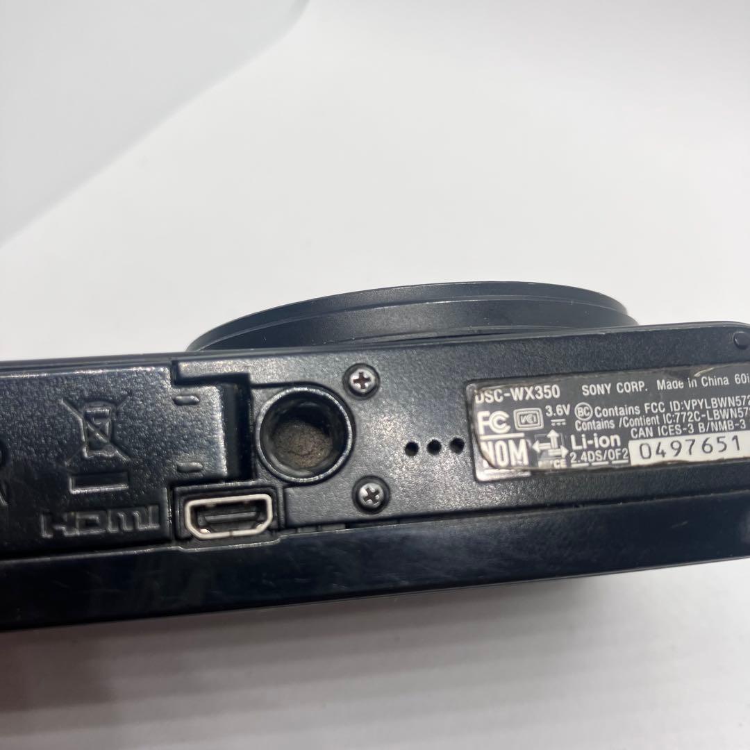 【ジャンク】SONY DSC-WX350 水没個体 レンズシャッター不良
