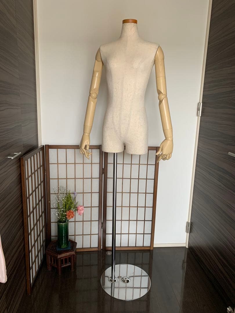 腕付き　マネキン レディース　トルソー　せどり　ディスプレイ