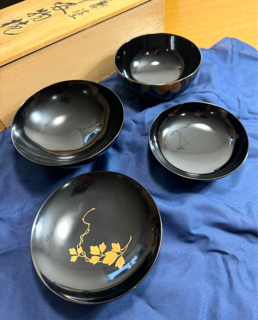 601御汁椀　吸物椀　ペア　木箱