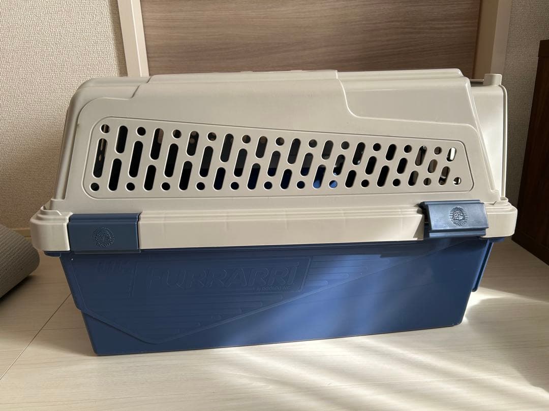 期間限定！犬 ハードキャリー DOGLOO MODEL 150 グレー/ネイビー