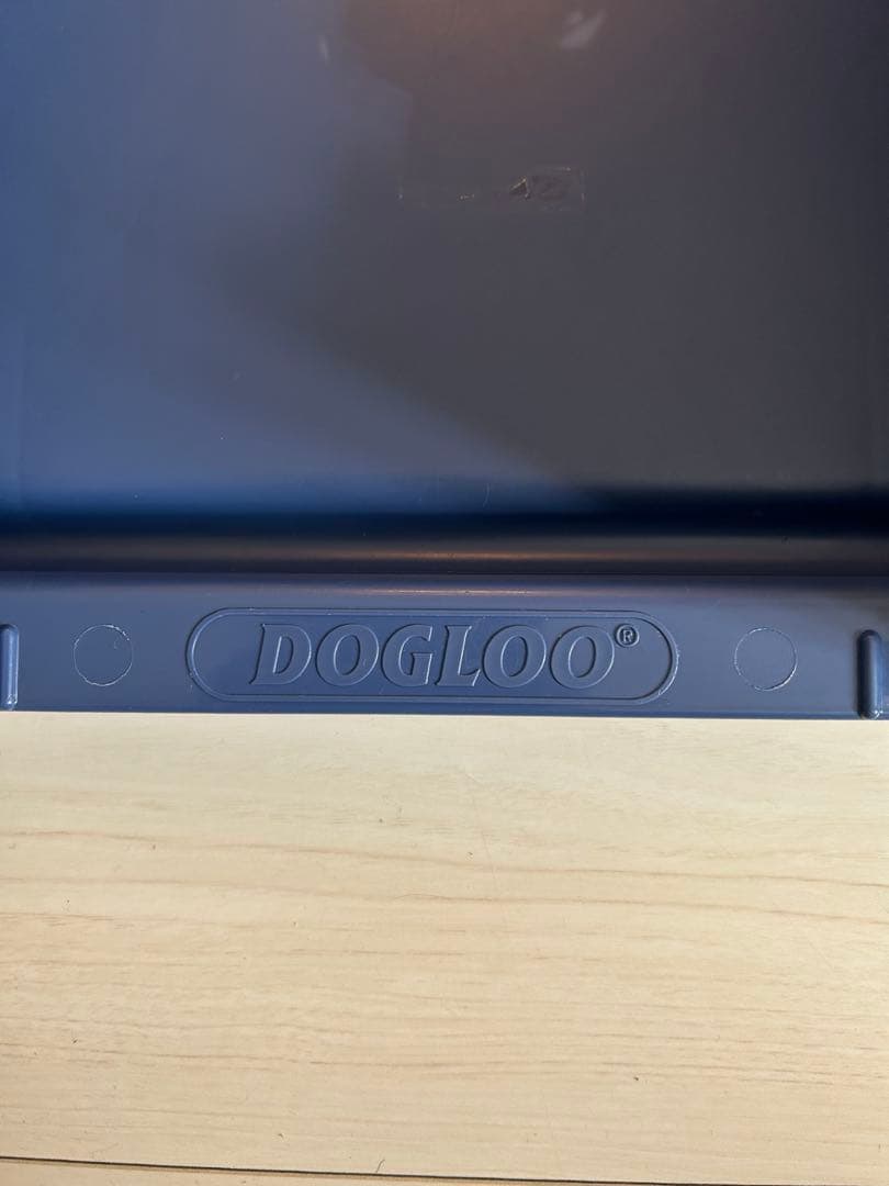 期間限定！犬 ハードキャリー DOGLOO MODEL 150 グレー/ネイビー