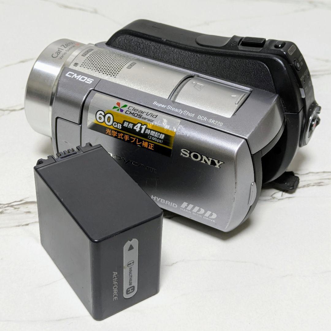 SONY　DCR-SR220　HDD内蔵60GB