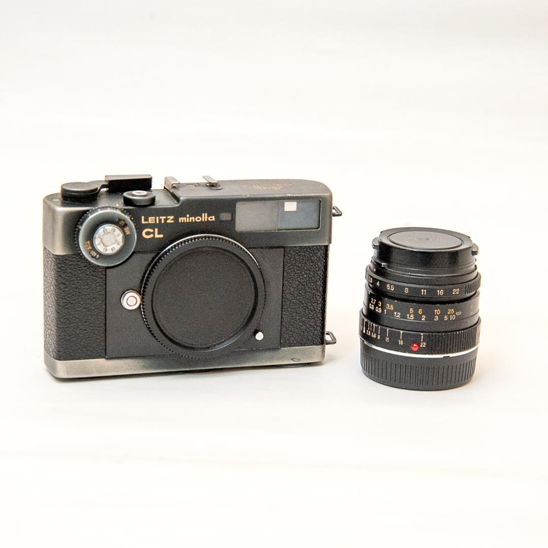 【ジャンク】ライツミノルタ CL + M-ROKKOR 40mm F2 セット