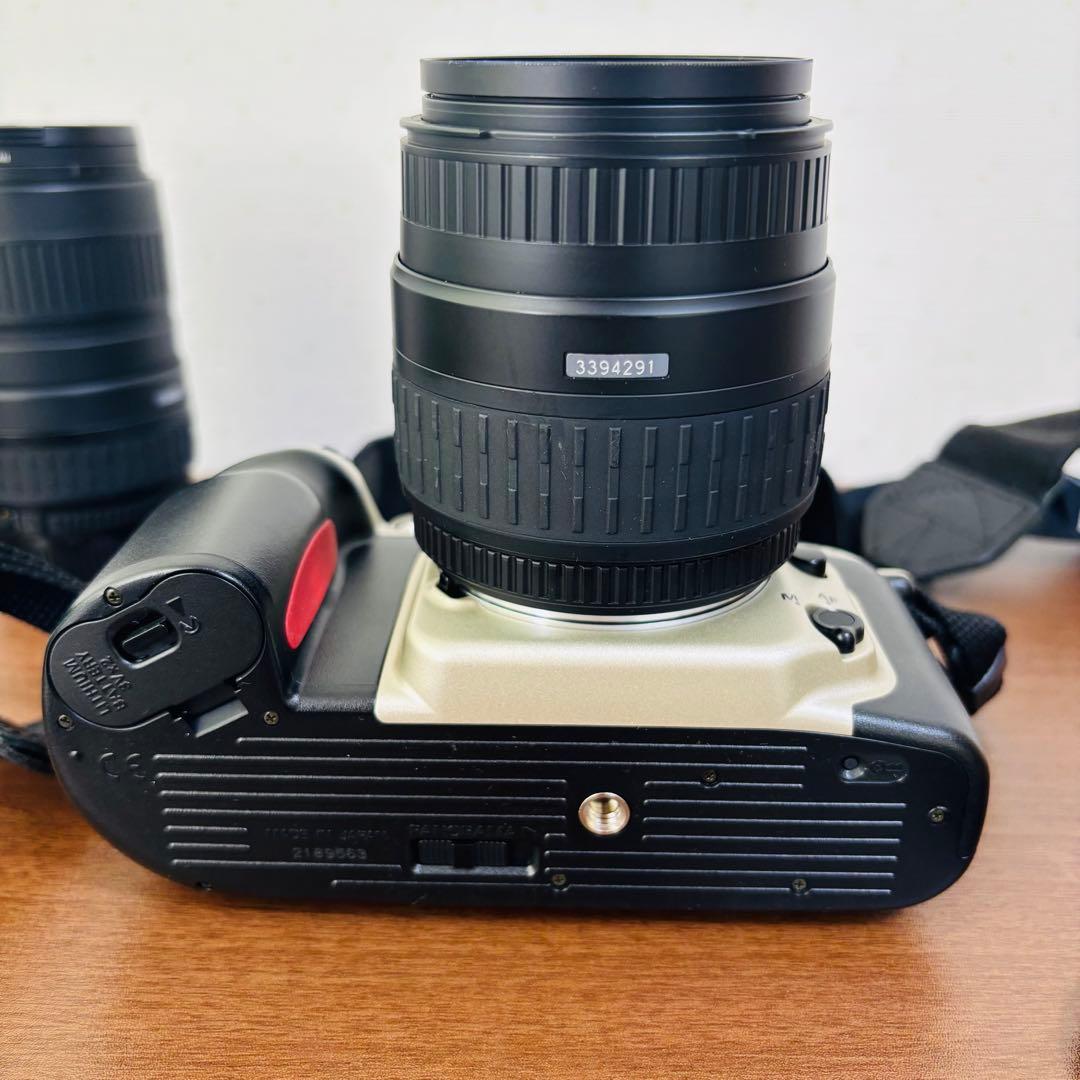 【美品】Nikon F60 フィルム一眼レフカメラ SIGMAレンズ2本セット