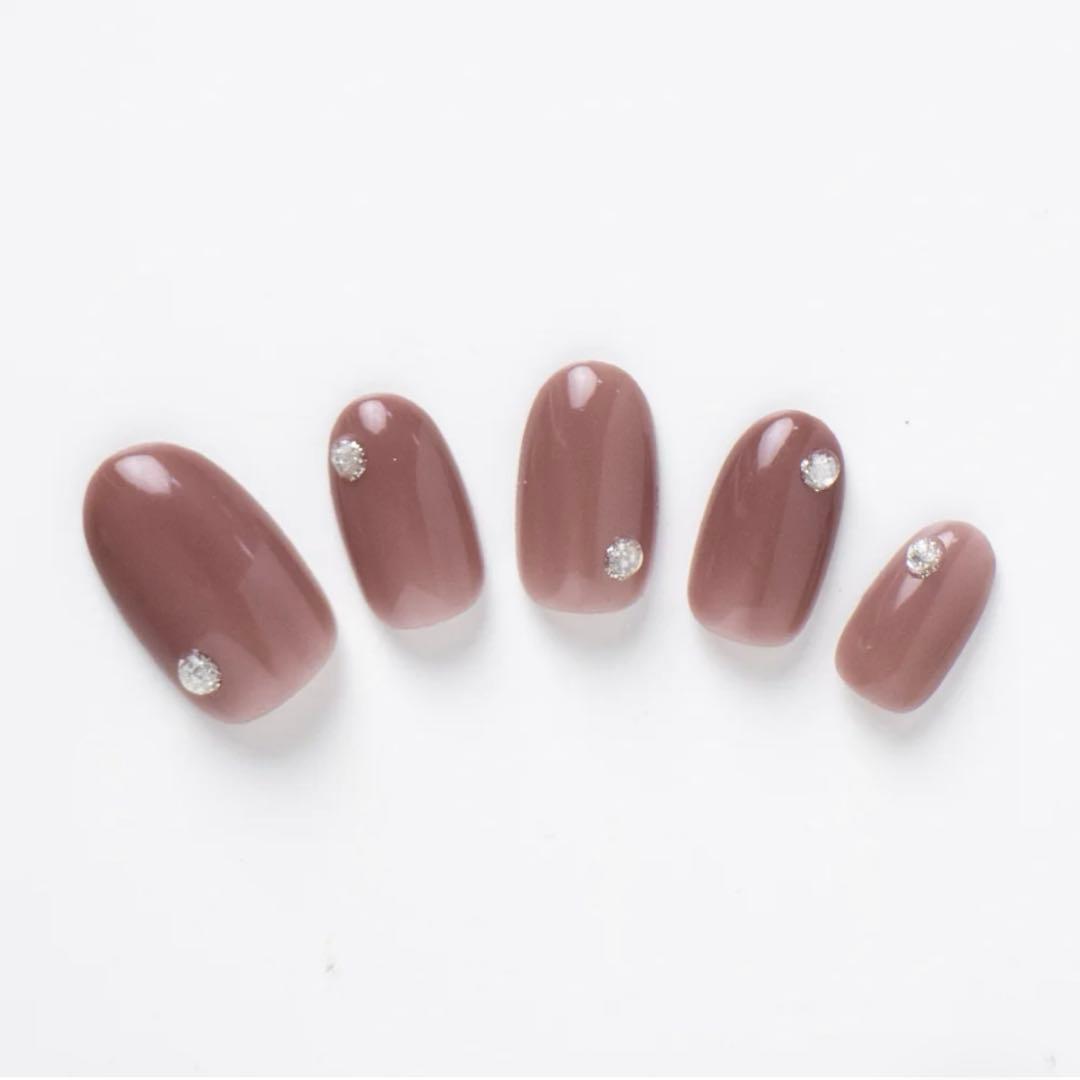 EVERNAIL LadyGrapeネイルチップ(接着剤、サイズ確認用チップ付)