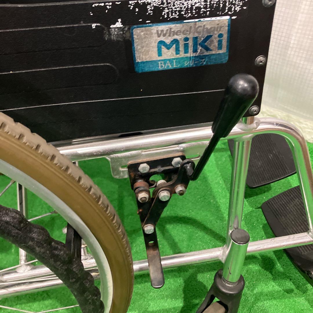 MiKi BAL-1 車椅子 自走式 パンクレス ノーパンク 即日発送