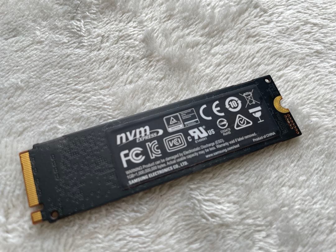 内蔵型SSD SAMSUNG 970 EVO M.2 NVME SSD 1TB