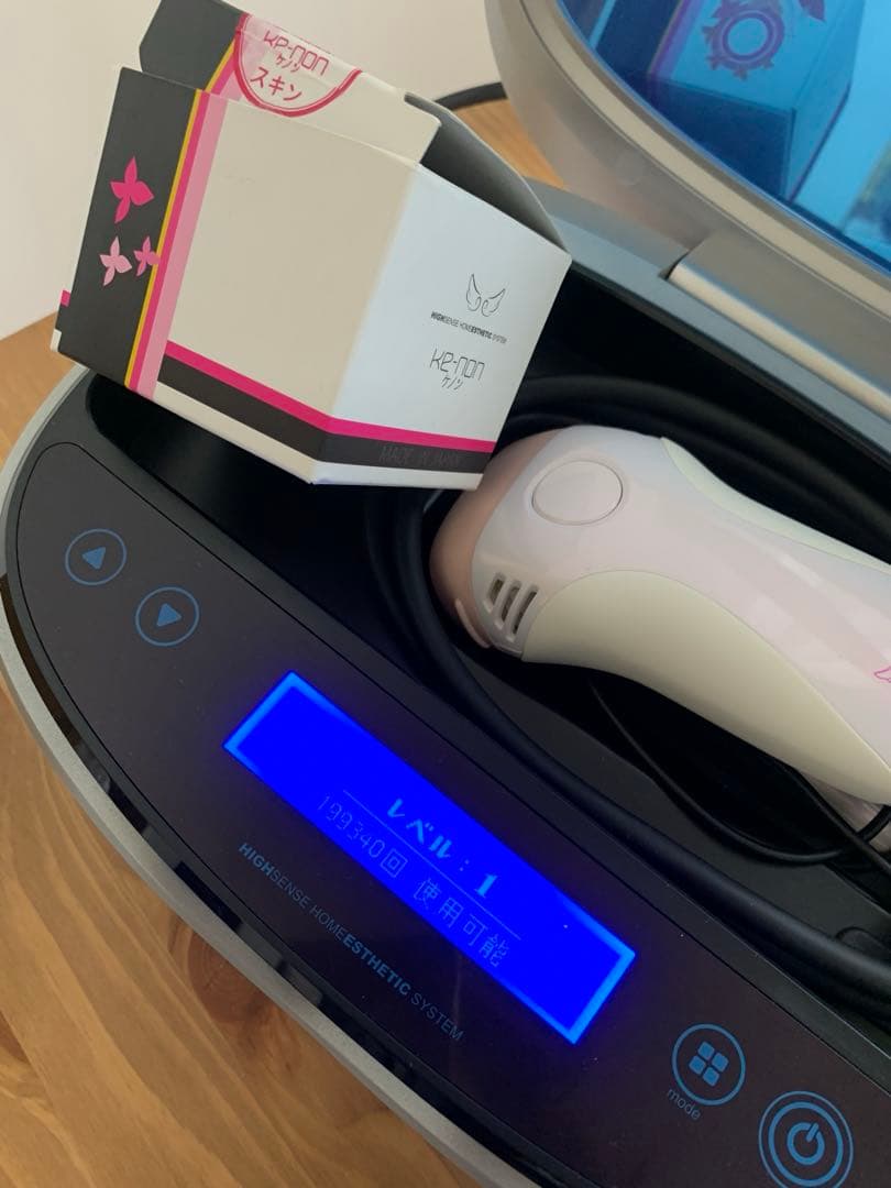 Ke-non ケノン　フラッシュ式脱毛器　ver.6.0 カートリッジ付