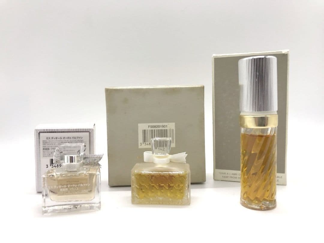 ミニ香水Diorミスディオールパルファム7.5ml 他 EDP5ml 3点YS