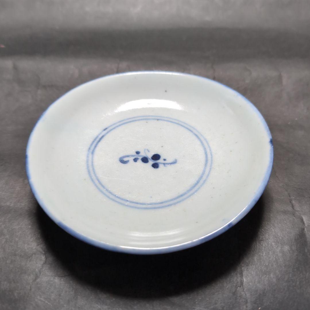 Spasibo　　李朝染付花文皿 　李朝染付皿　李朝白磁皿　李朝青花皿