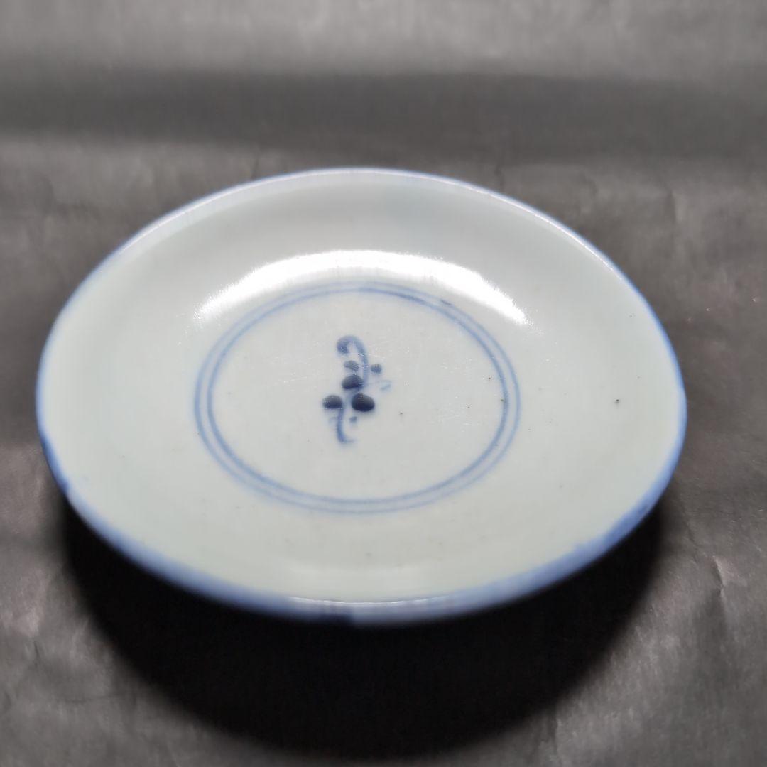 Spasibo　　李朝染付花文皿 　李朝染付皿　李朝白磁皿　李朝青花皿