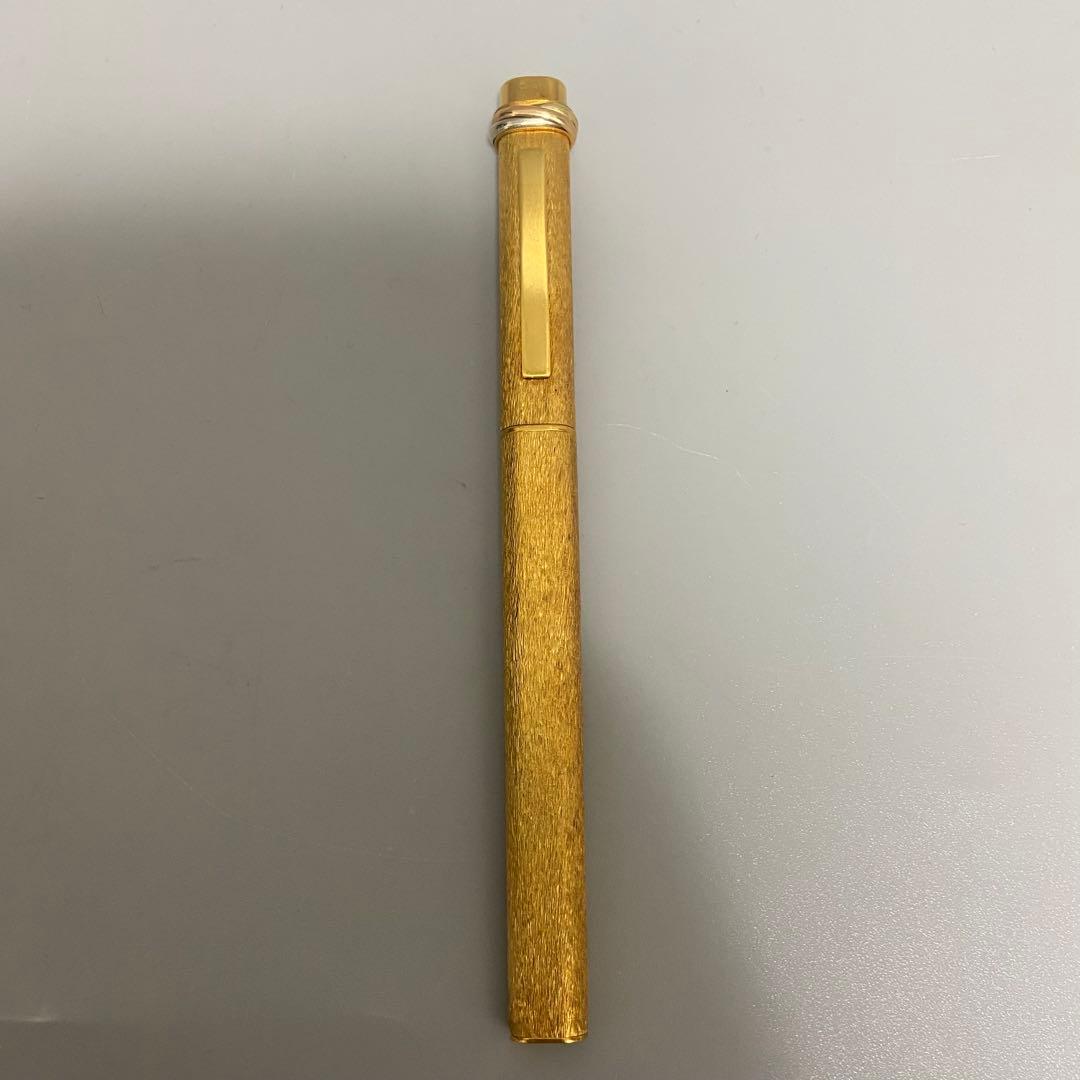 美品 Cartier カルティエ トリニティ ボールペン ケース付き 筆記未確認
