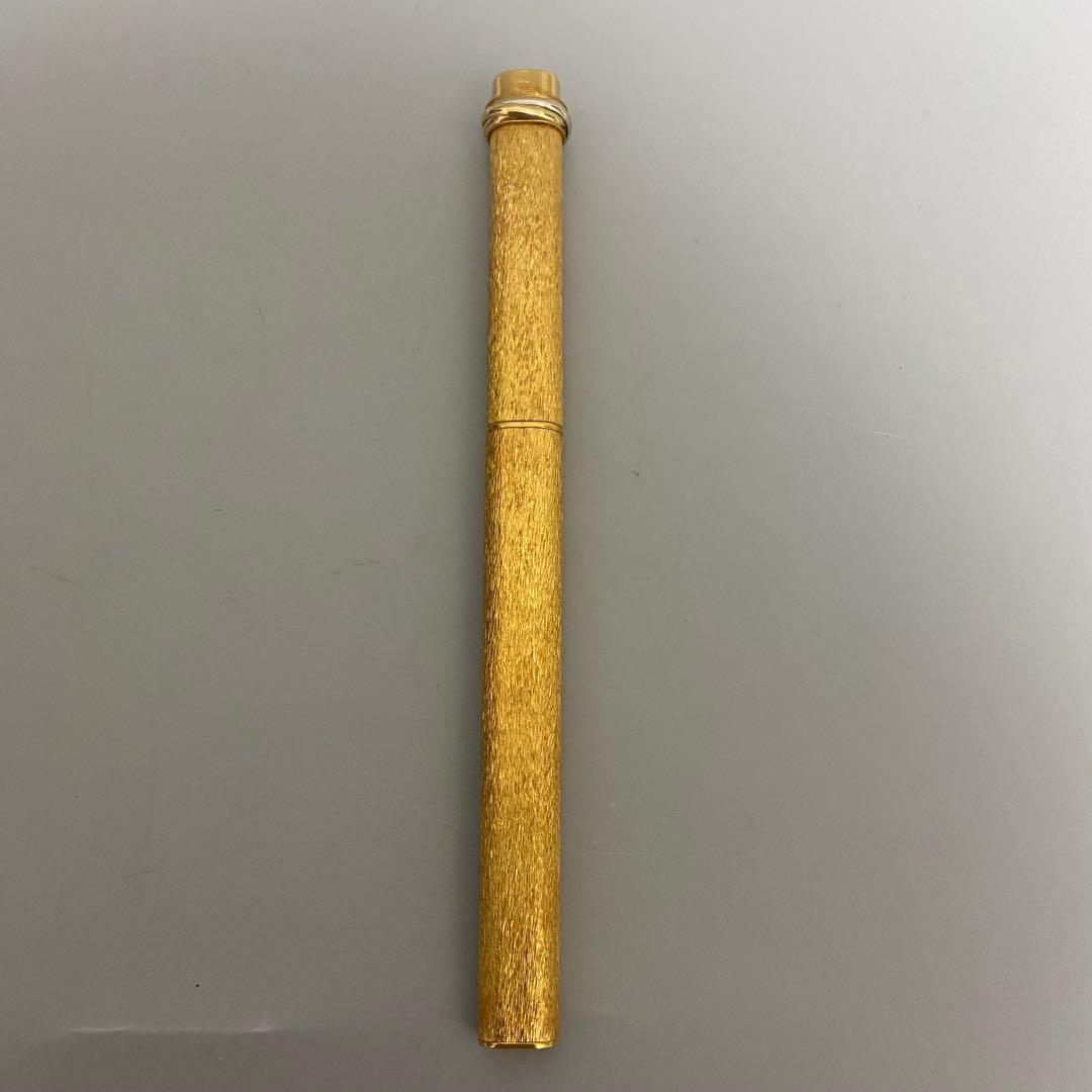 美品 Cartier カルティエ トリニティ ボールペン ケース付き 筆記未確認