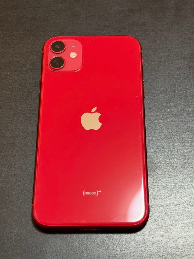 Apple iPhone 11 (PRODUCT)RED 本体