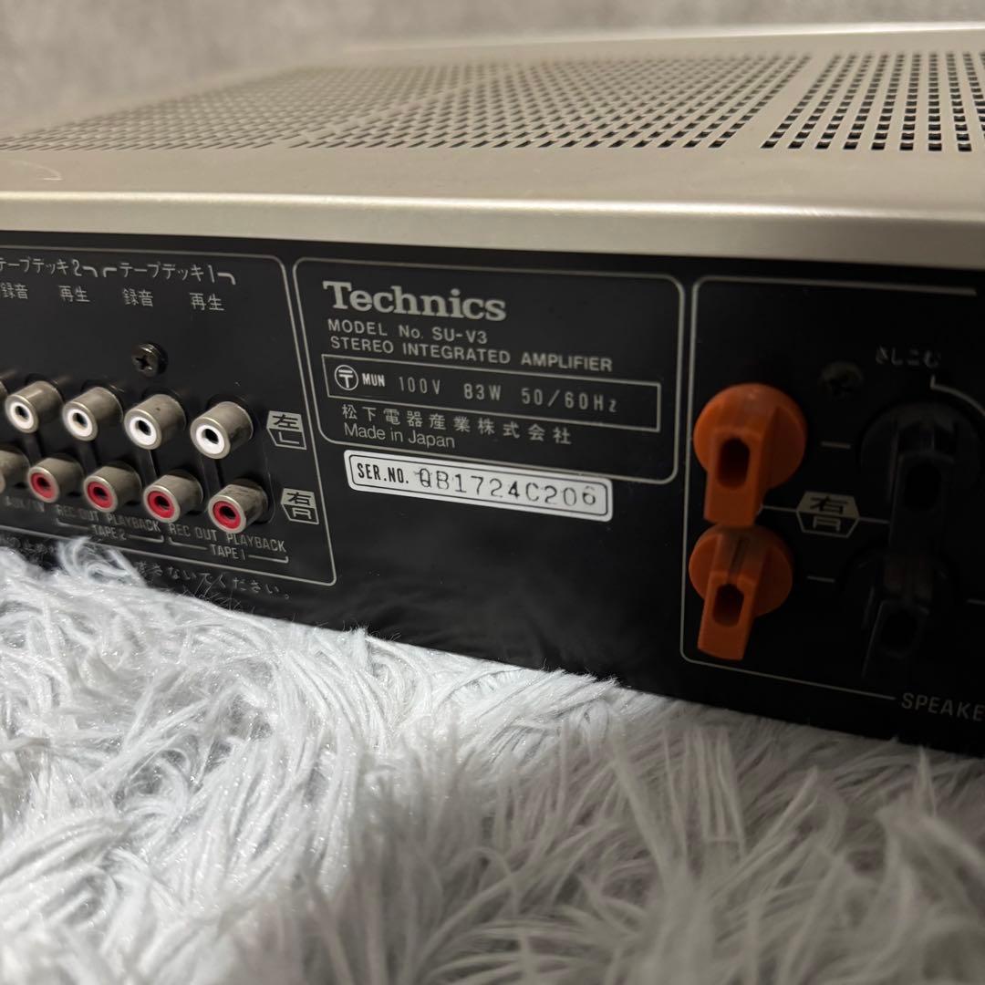 Technics プリメインアンプ SU-V3 テクニクス 動作品