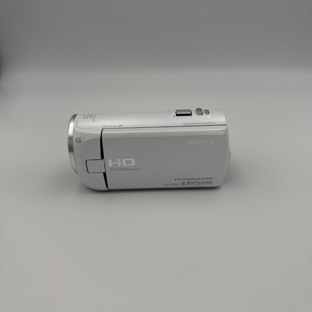 SONY ハンディカム ビデオカメラ HDR-CX390 ホワイト