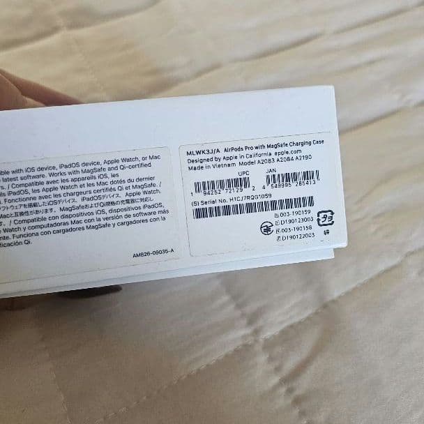Apple AirPods Pro MWP22J/A 本体