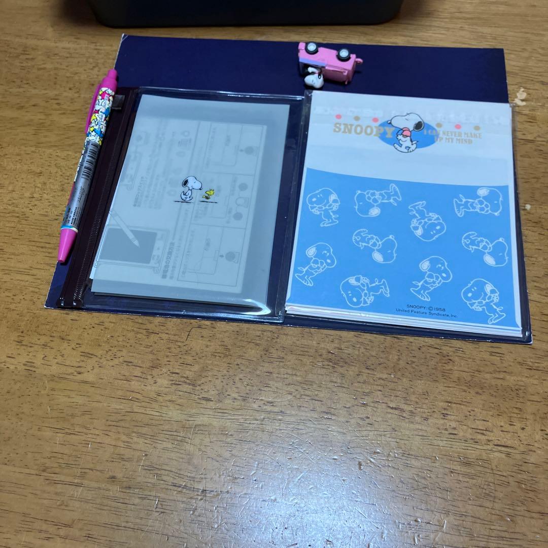 スヌーピー メモ帳他セット