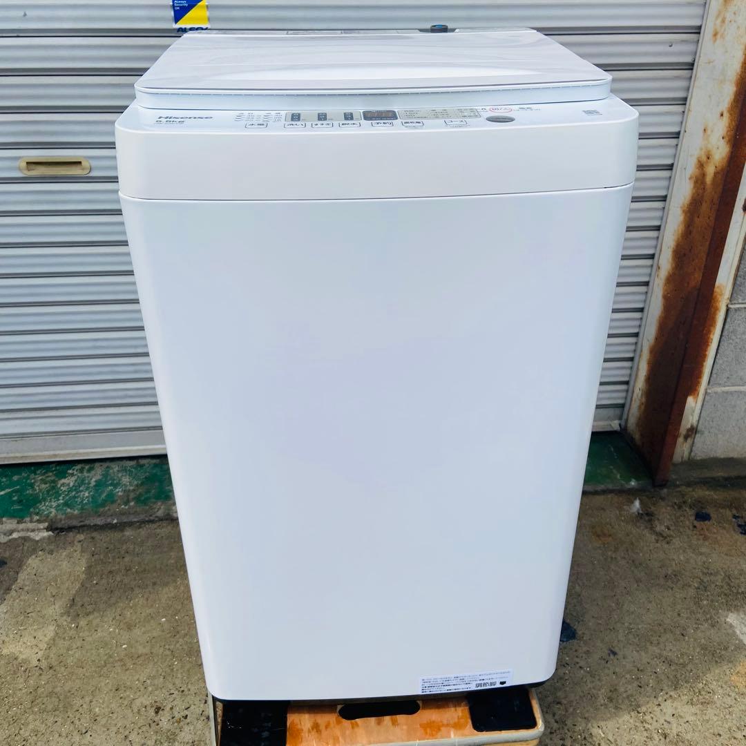 2r53.Hisense 5.5kg 洗濯機 HW-55E2W 2023年製