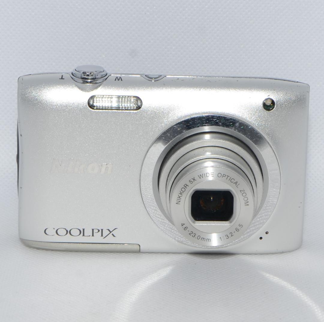 NIKON ニコン COOLPIX A100 シルバー (動作確認済)