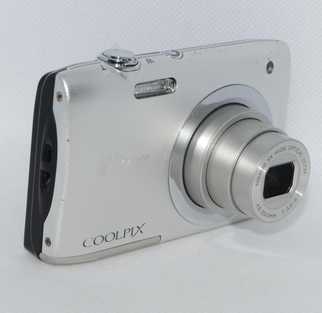NIKON ニコン COOLPIX A100 シルバー (動作確認済)