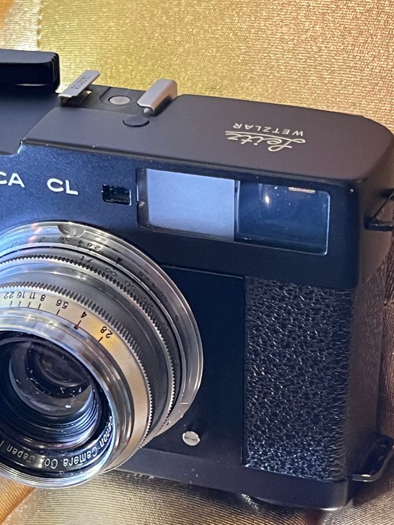 Leica CL 50周年モデル Canon 35mm F2.8 Mアダプター付