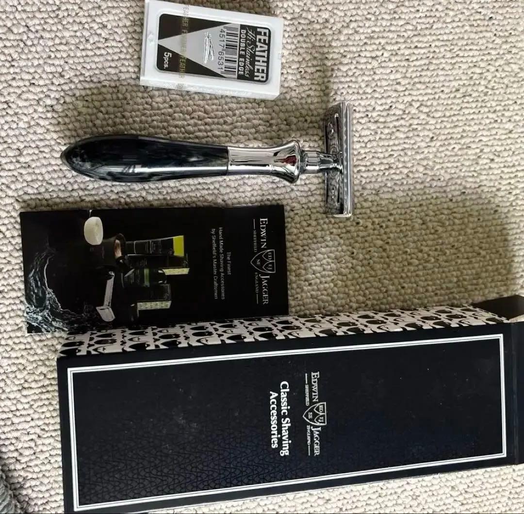 Edwin Jagger エドウィンジャガー 高級両刃カミソリ本体 ホルダー