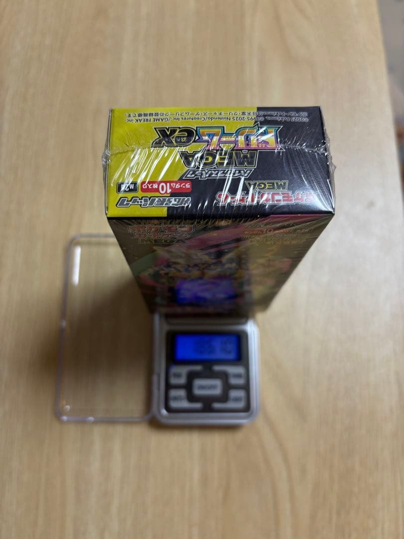 186.1g 高重量BOX　MEGAドリームex　シュリンク付き　1BOX