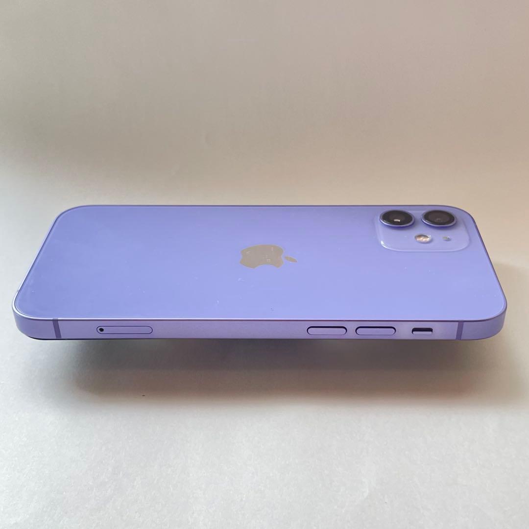 Apple iPhone 12 パープル 本体　simフリー 64GB