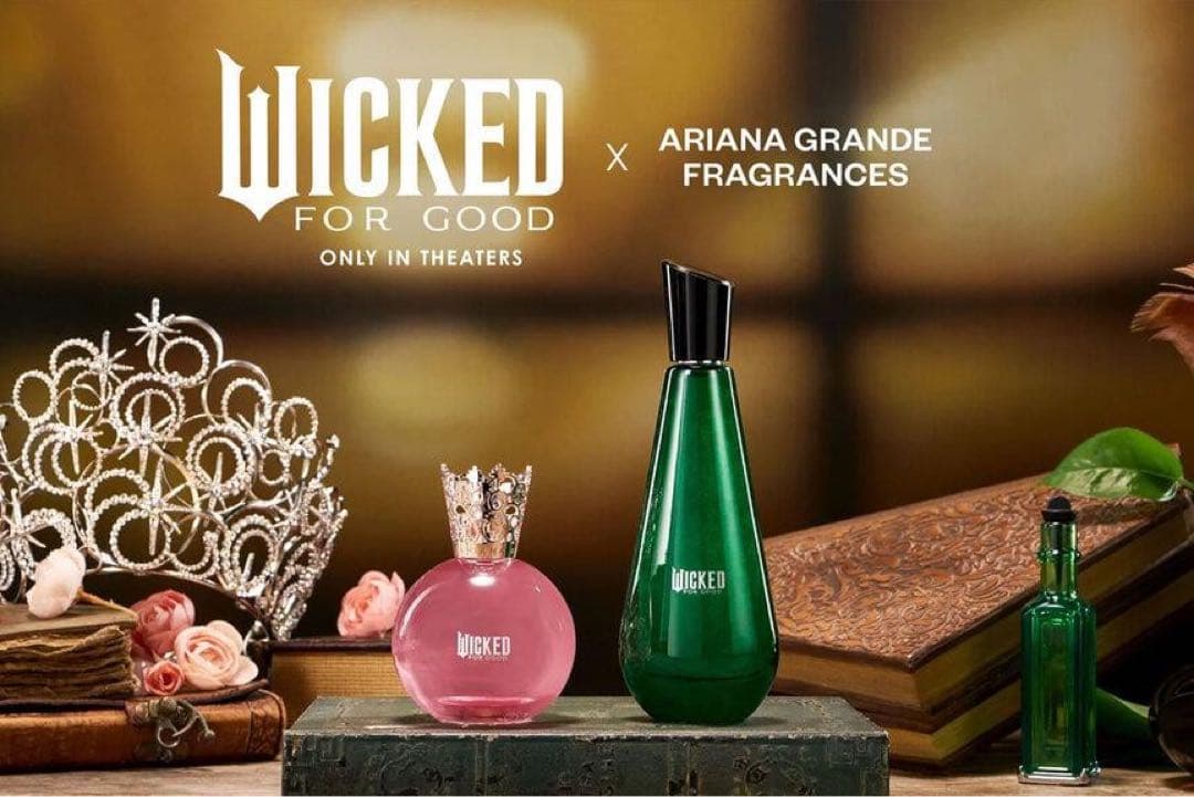 Ariana Grande ウィキッド永遠の約束　香水 エルファバ