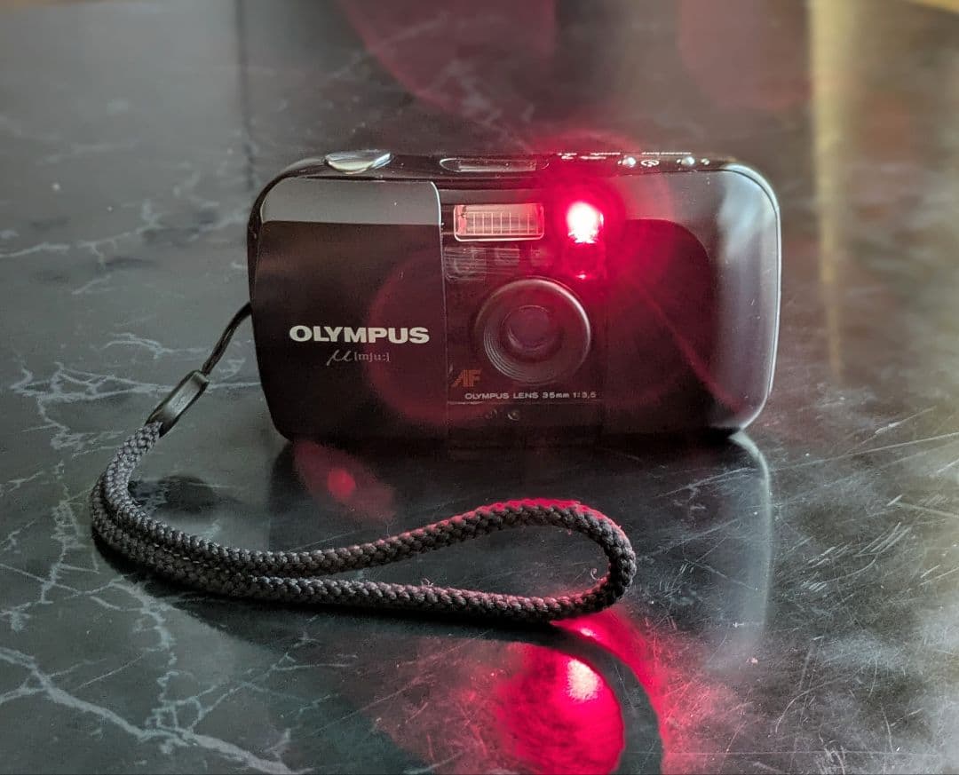OLYMPUS mjuコンパクトフィルムカメラ 初代 ジャンク