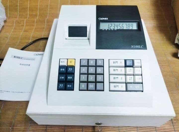 クローバーレジスター　N100LC　簡単便利特殊　送料込　700222