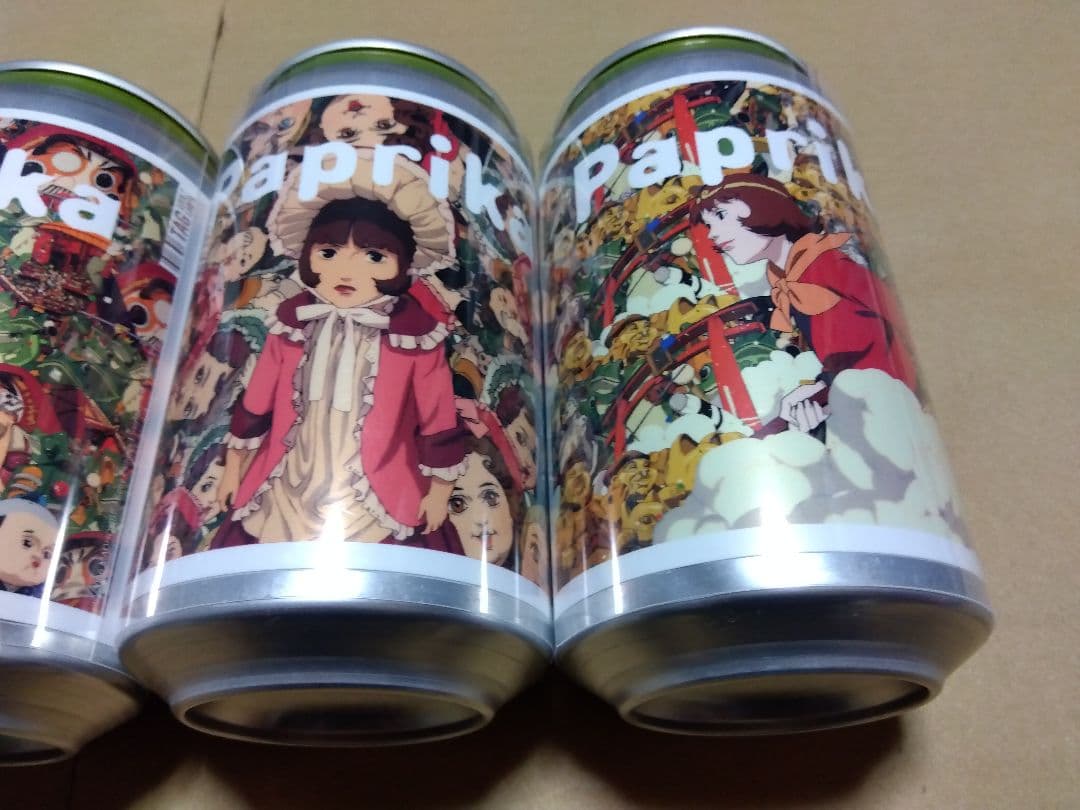 パプリカ　PARCO　自販機　ドリンク　今敏
