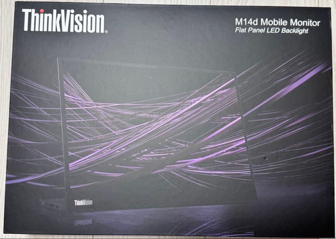 中古美品 LenovoThinkVision M14d モバイルモニター保証付