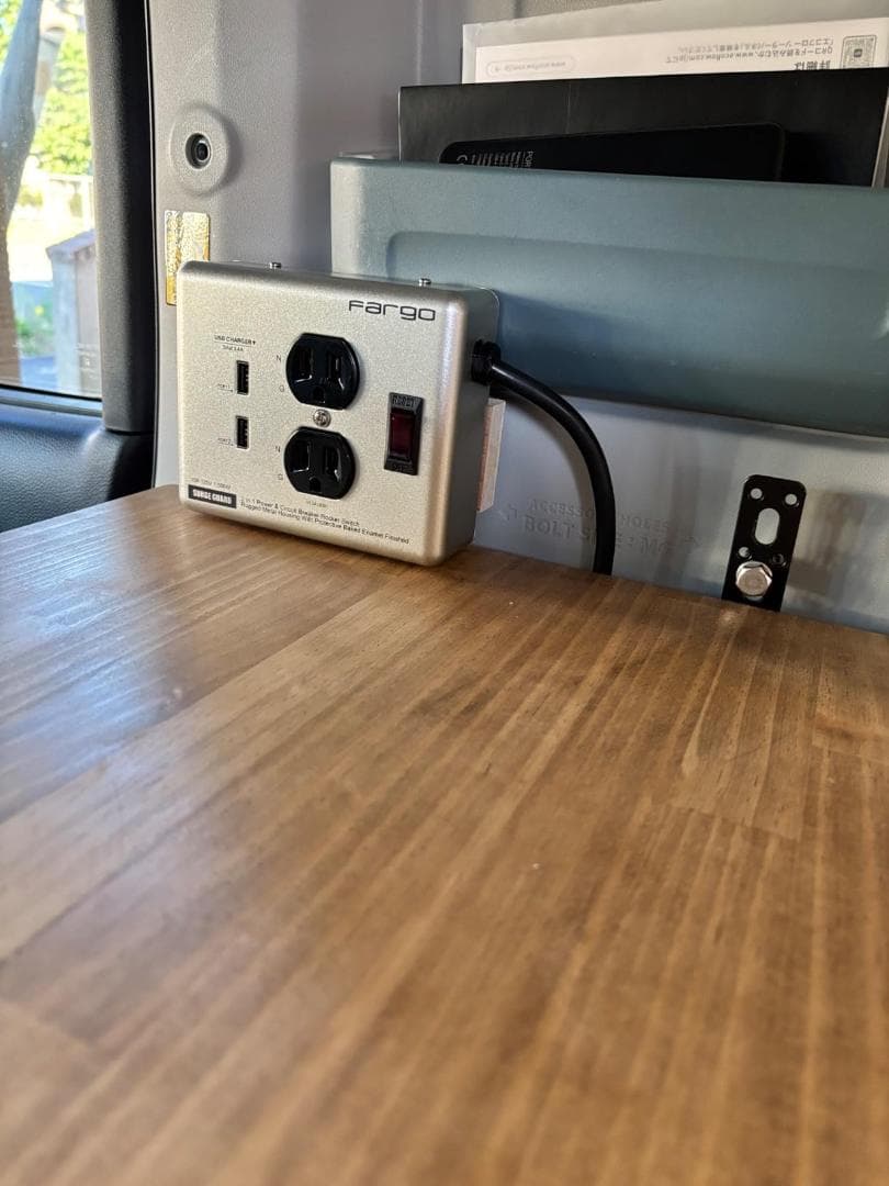 Fargo 延長コード USB 急速充電 スマホ アメリカン レトロ STEEp