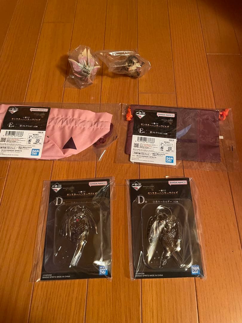 モンハン一番くじ　【ラストワン賞】護竜アルシュベルトフィギュア＋おまけ色々